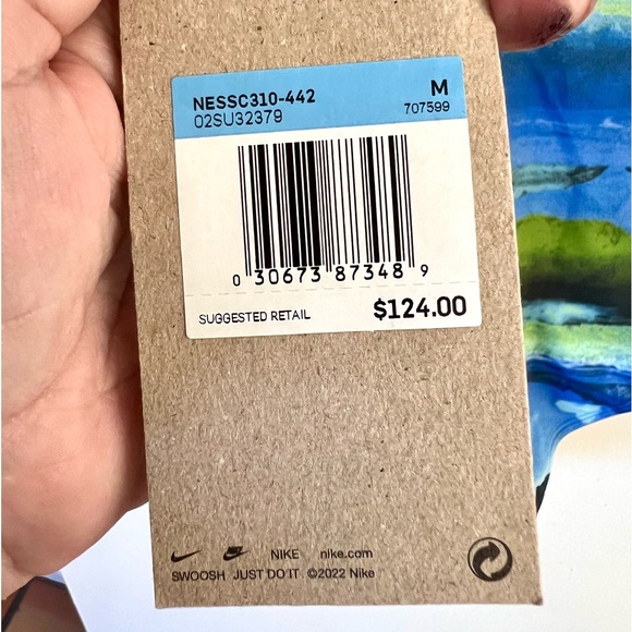 Nike NWT One Piece Long Sleeve Rash Guard Sport Swimsuit Size Medium - Picture 9 of 16